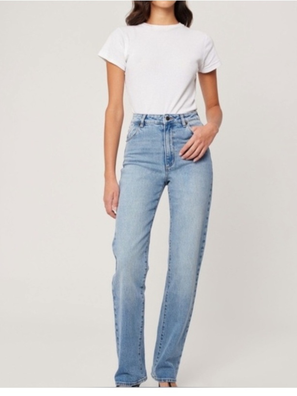 Rollas original high rise straight denim jeans size 30